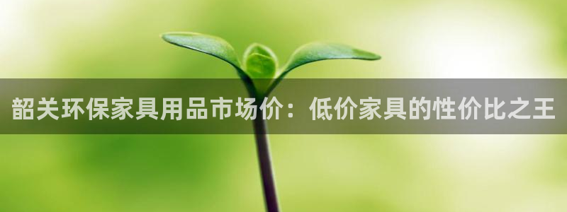 杏耀平台下载：韶关环保家具用品市场价：低价家具的性价比之王