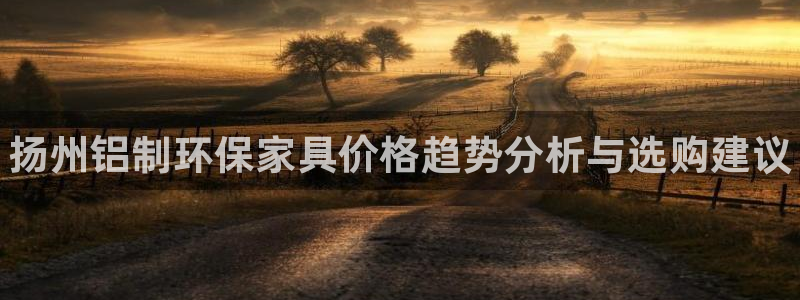 杏耀登陆线路：扬州铝制环保家具价格趋势分析与选购建议